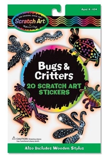 Набор стикеров Жуки и насекомые  